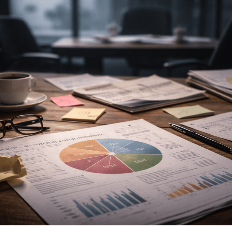 Personality assessment report left unused on a table, showing why personality assessments don’t work to change accountability at work